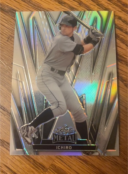 2024 Leaf Metal Silver Prismatic #31 Ichiro — front