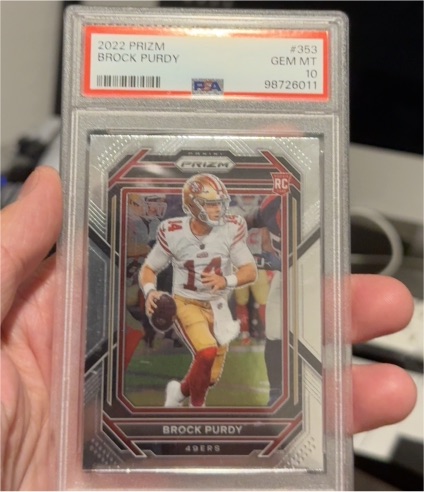 2022 Panini Prizm #353 Brock Purdy — front