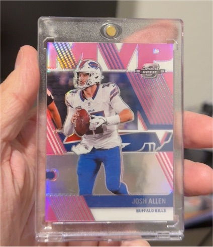 2024 Panini Contenders Optic #MVP-JAL Josh Allen — front