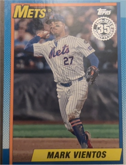2025 Topps Series 2 1990 Topps 90B2-20 Mark Vientos — front