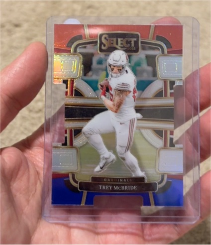 2023 Panini Select #1 Trey McBride — front