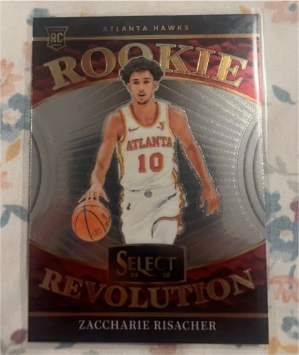 2024-25 Panini Select #21 Zaccharie Risacher Rookie Revolution — front