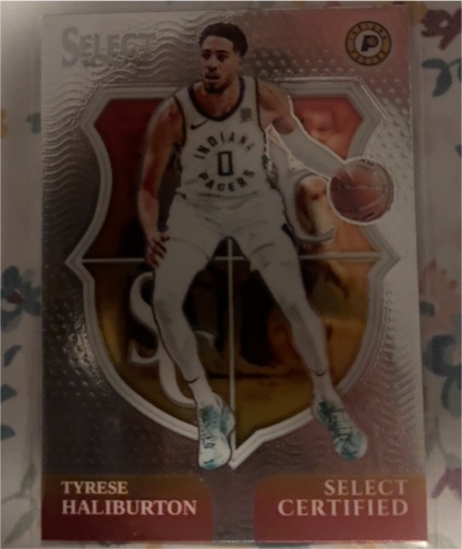 2024-25 Select Basketball Select Certified #20 Tyrese Haliburton — front