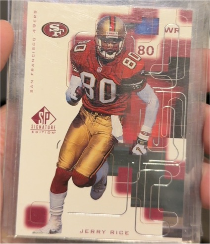 1999 Upper Deck SP Signature Edition #80 Jerry Rice — front