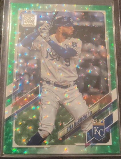 2021 Topps Update #US202 Ryan McBroom — front