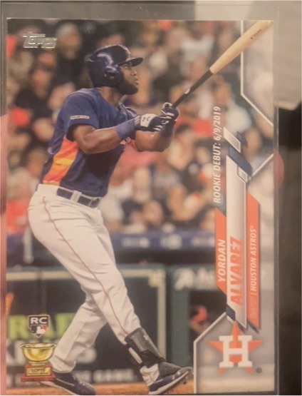 2020 Topps Update #U-300 Yordan Alvarez — front
