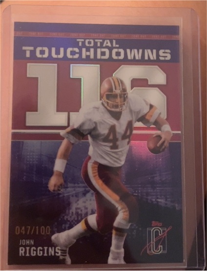 2024 Topps Signature Class Zone Out #ZO-10 John Riggins — front