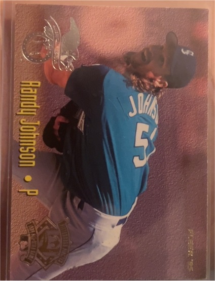 1995 Fleer All-Stars #21 Randy Johnson / John Hudek — front