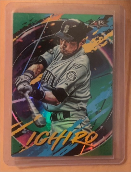 2020 Topps Fire #18 Ichiro Suzuki — front