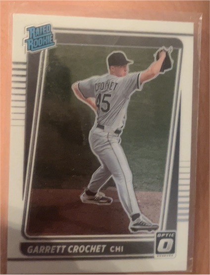 2021 Donruss Optic #64 Garrett Crochet — front