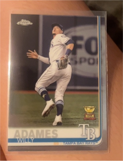 2019 Topps Chrome #179 Willy Adames — front