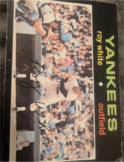 1971 Topps #395 Roy White — front