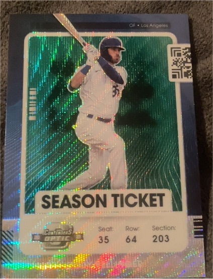 2021 Panini Contenders Optic #5 Corey Seager — front