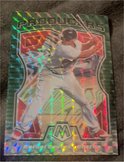 2021 Panini Mosaic Producers #P3 Rafael Devers — front