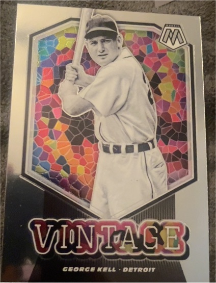 2021 Panini Mosaic Vintage #V2 George Kell — front
