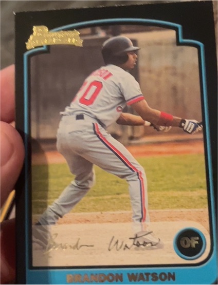 2003 Bowman #321 Brandon Watson — front