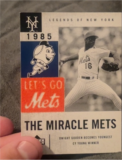 2001 Upper Deck Legends of New York #87 Dwight Gooden — front