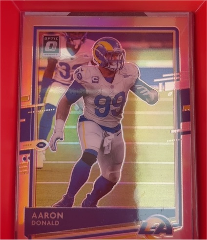 2020 Donruss Optic #58 Aaron Donald — front