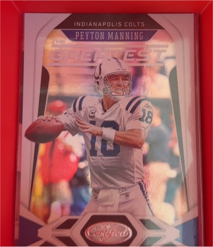 2010 Panini Certified Peyton Manning — front