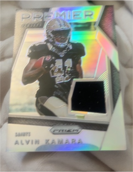 2023 Panini Prizm Premier Jerseys #11 Alvin Kamara — front