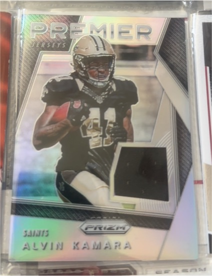 2017 Panini Prizm #10 Alvin Kamara — front