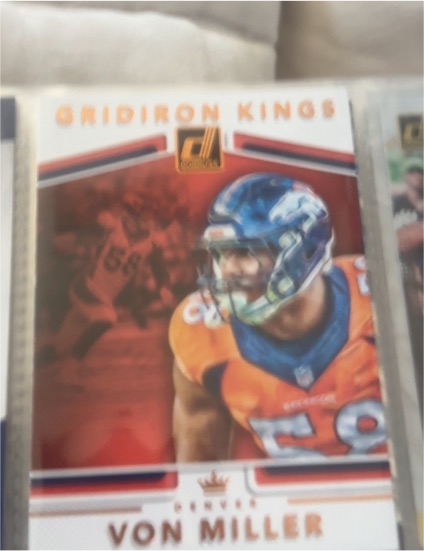 2017 Donruss Gridiron Kings Von Miller — front