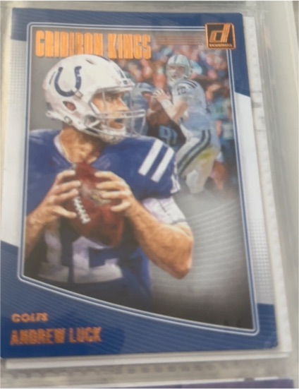 2018 Donruss Gridiron Kings #GK-19 Andrew Luck — front