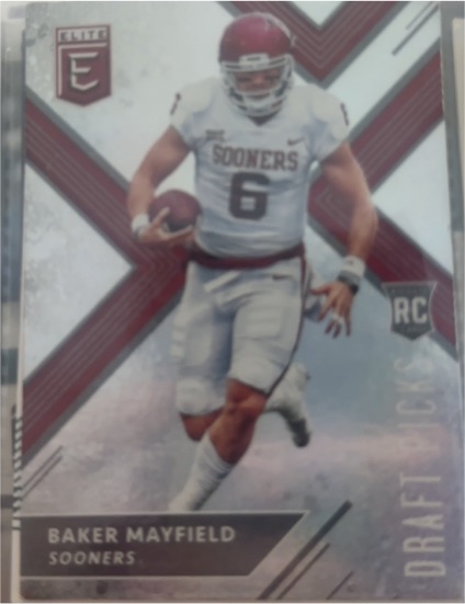 2018 Panini Elite Draft Picks #139 Baker Mayfield — front