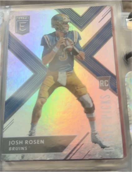 2018 Panini Elite Draft Picks #102 Josh Rosen — front