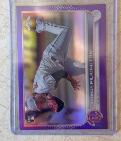 2022 Topps Chrome Update #USC171 Konnor Pilkington — front