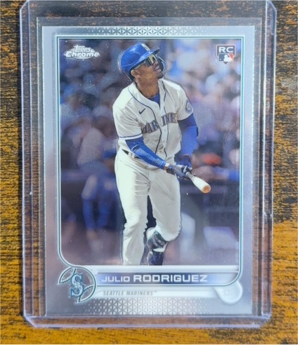 2022 Topps Chrome #114 Julio Rodriguez — front