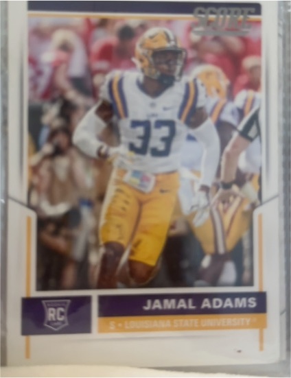 2017 Panini Score #387 Jamal Adams — front