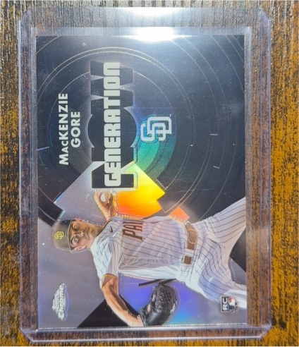 2022 Topps Chrome Update Generation Now #GNC-11 MacKenzie Gore — front