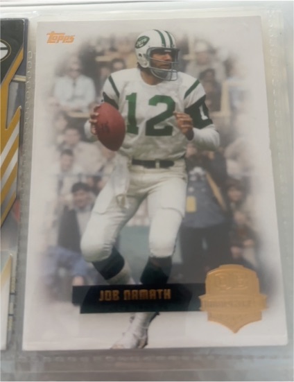 2012 Topps QB Immortals #QI-JN Joe Namath — front