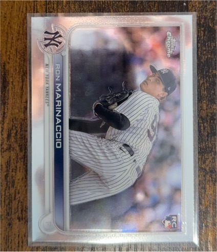 2022 Topps Chrome Update #USC164 Ron Marinaccio — front
