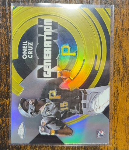 2022 Topps Chrome Update #GNC-13 Oneil Cruz Generation Now — front