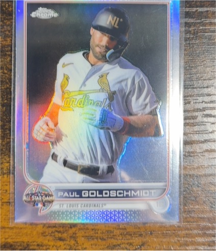 2022 Topps Chrome Update #ASGC-7 Paul Goldschmidt — front