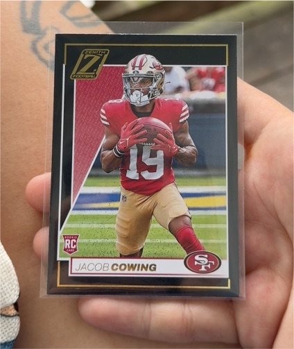 2024 Panini Zenith #136 Jacob Cowing — front