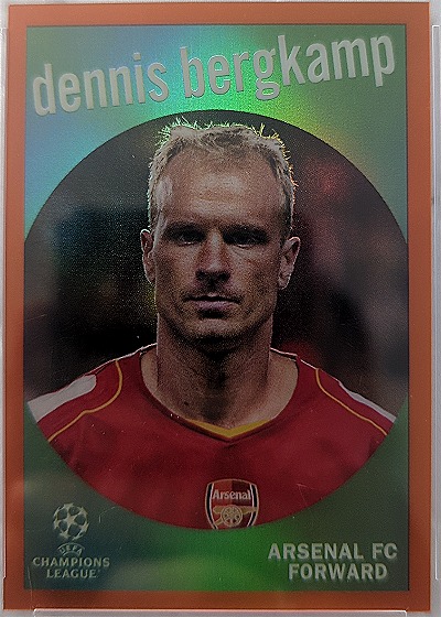 2022-23 Topps Chrome UEFA Club Competitions #59-22 Dennis Bergkamp — front