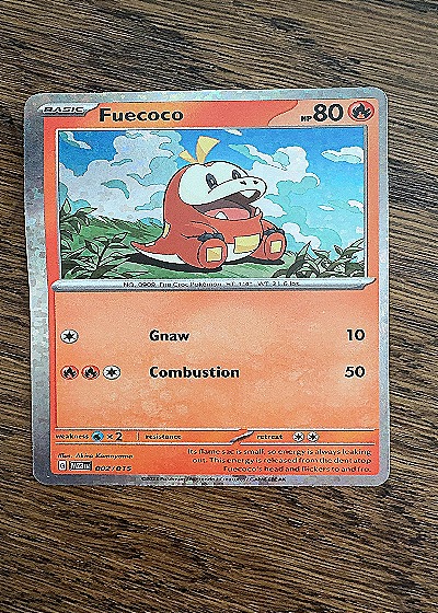 2023 Pokémon Scarlet & Violet #036 Fuecoco — front