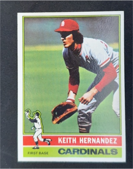 1976 Topps #542 Keith Hernandez — front
