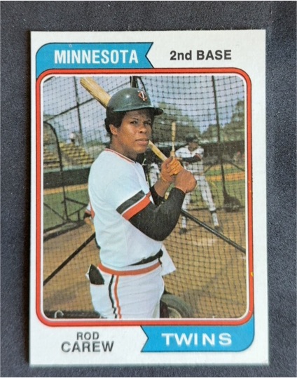 1974 Topps #50 Rod Carew — front