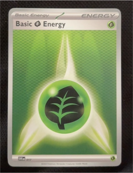 2025 Pokémon SVE #017 Grass Energy — front