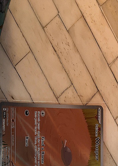 2023 Pokémon Paldea Evolved #221 Wooper — front
