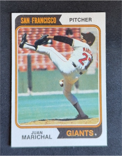 1974 Topps #330 Juan Marichal — front