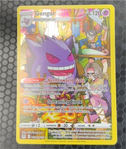 2022 Pokémon TCG Lost Origin #TG06/TG30 Gengar — front