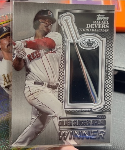 2024 Topps Series 2 Silver Slugger Award Winner Patch #SS-RD Rafael Devers — front