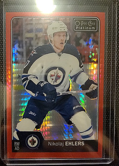 2016-17 O-Pee-Chee Platinum #120 Nikolaj Ehlers — front