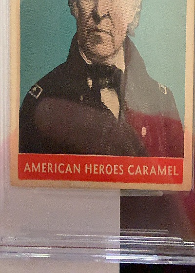1932 U.S. Caramel Presidents Ulysses S. Grant — front