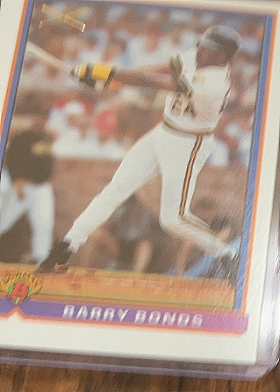 1987 Topps #550 Barry Bonds — front